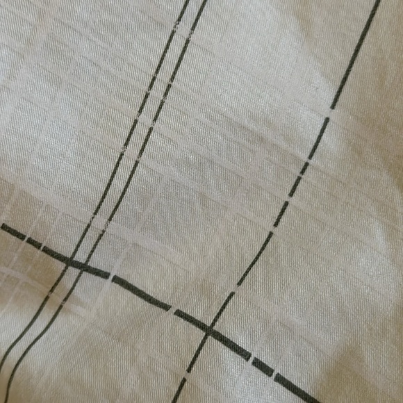 Nike Golf Shorts Off White/Gray PlaidCheck Pattern Zip Fly Hidden Adjustable Tie - Picture 11 of 11